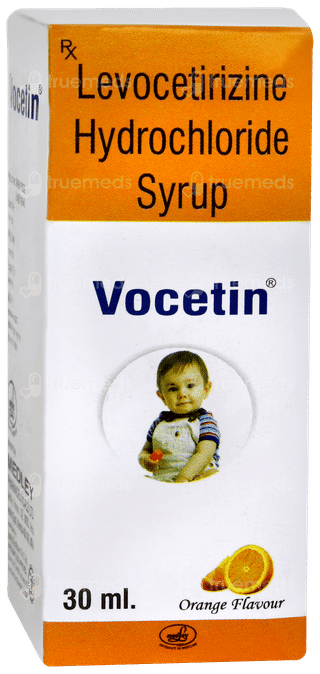 Vocetin Orange Flavour Syrup 30ml