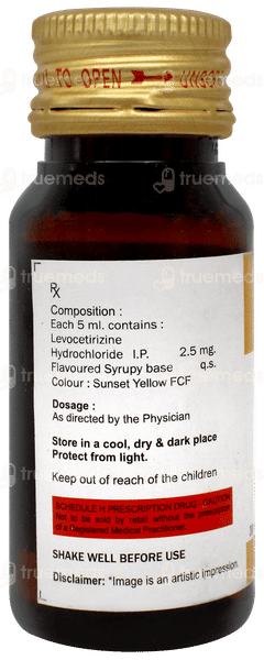 Vocetin Orange Flavour Syrup 30ml