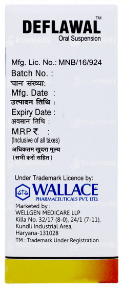 Deflawal Oral Suspension 30ml Deflawal Oral Suspension 30ml