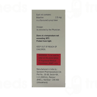 Byloza 2.5 MG Syrup 60 ML