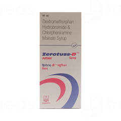 Zerotuss D Junior Syrup 60 ML Zerotuss D Junior Syrup 60 ML