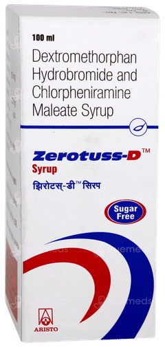 Zerotuss D Sugar Free Syrup 100ml