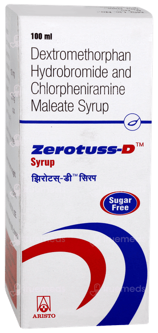 Zerotuss D Sugar Free Syrup 100ml