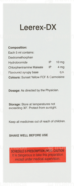 Leerex Dx Syrup 60ml Leerex Dx Syrup 60ml