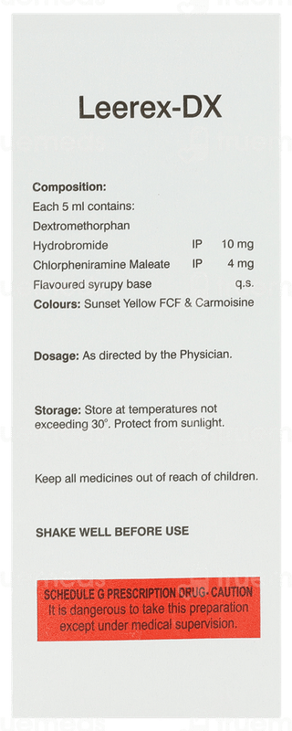 Leerex Dx Syrup 60ml