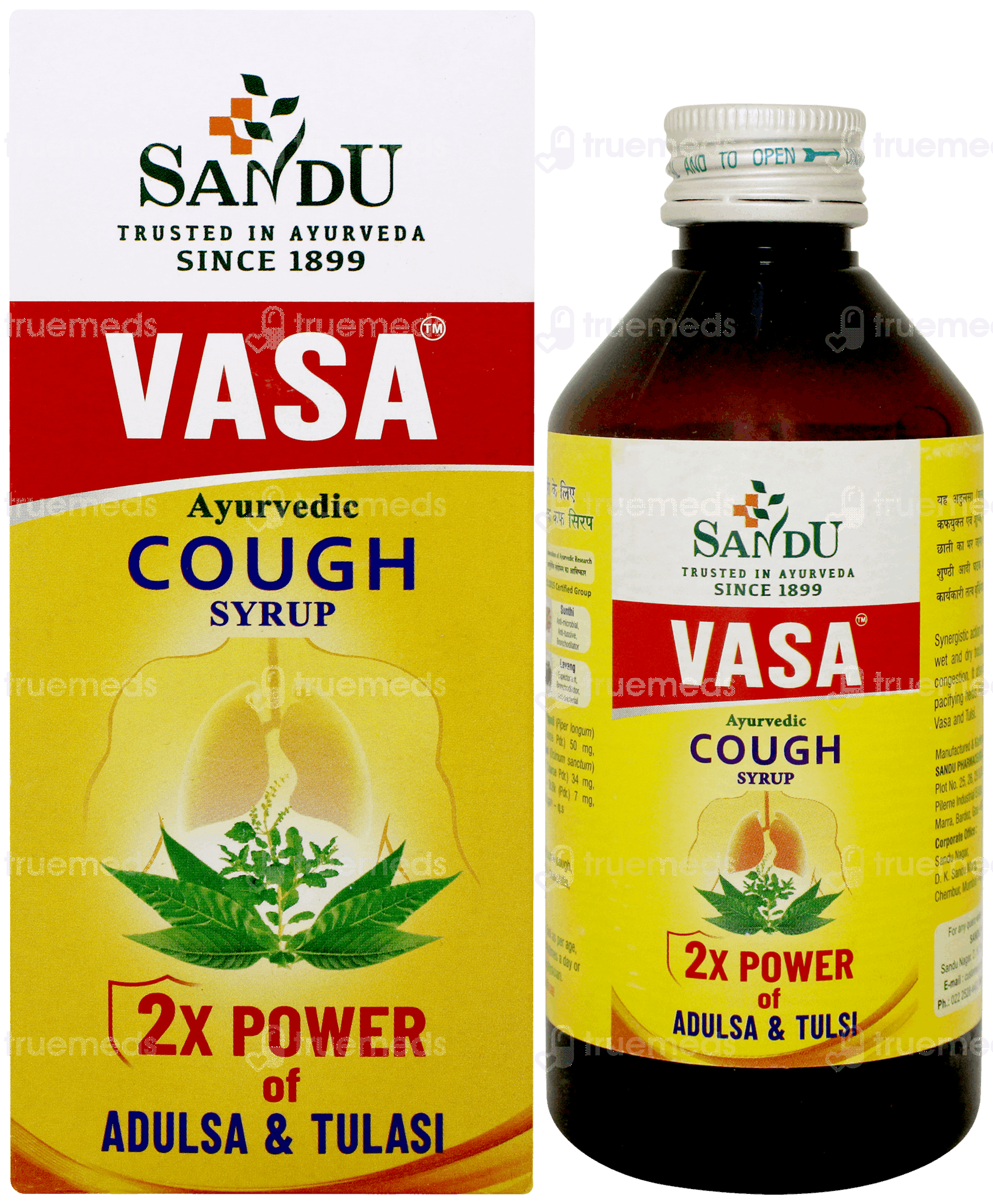 Sandu Vasa Cough Syrup 200 Ml - Uses, Side Effects, Dosage, Price ...