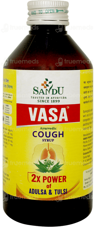 Sandu Vasa Cough Syrup 200ml