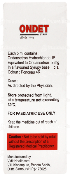 Ondet Syrup 30ml