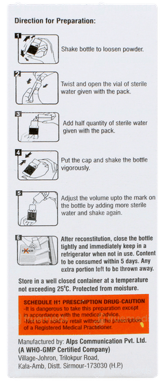 Farohuge 50 Dry Syrup 30ml