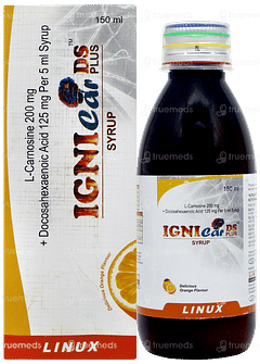 Ignicar Ds Plus Orange Flavour Syrup 150ml