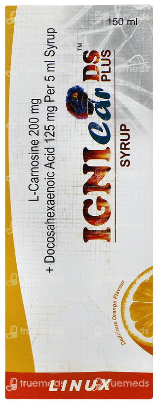 Ignicar Ds Plus Orange Flavour Syrup 150ml