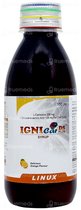 Ignicar Ds Plus Orange Flavour Syrup 150ml