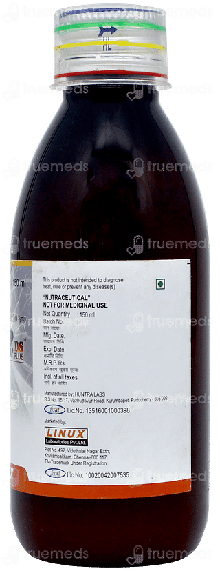 Ignicar Ds Plus Orange Flavour Syrup 150ml