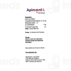 Apimont L Kid Syrup 30 ML