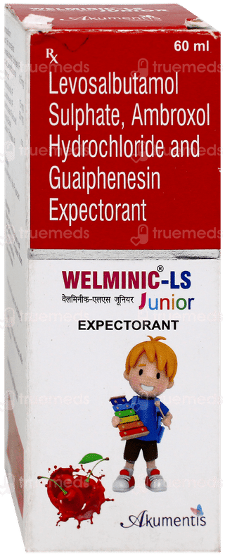 Welminic Ls Junior Expectorant 60Ml