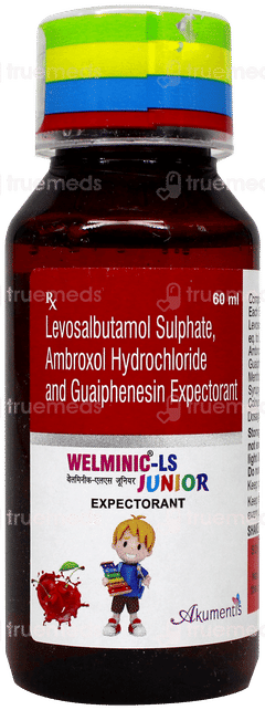 Welminic Ls Junior Expectorant 60Ml Welminic Ls Junior Expectorant 60Ml