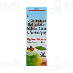 Cyproultizyme Delicious Mixed Fruit Flavour Syrup 200 ML Cyproultizyme Delicious Mixed Fruit Flavour Syrup 200 ML