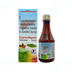 Cyproultizyme Delicious Mixed Fruit Flavour Syrup 200 ML Cyproultizyme Delicious Mixed Fruit Flavour Syrup 200 ML