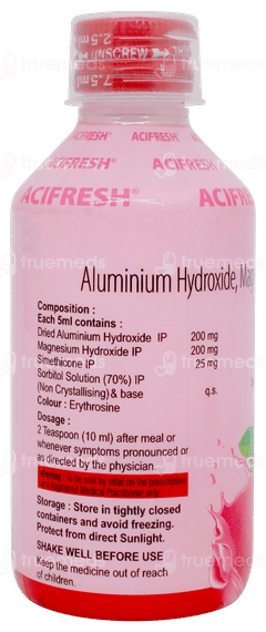 Acifresh Mint Flavour Suspension 170ml