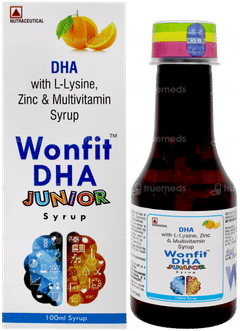 Wonfit Dha Junior Syrup 100ml