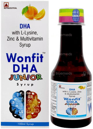 Wonfit Dha Junior Syrup 100ml