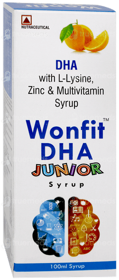Wonfit Dha Junior Syrup 100ml