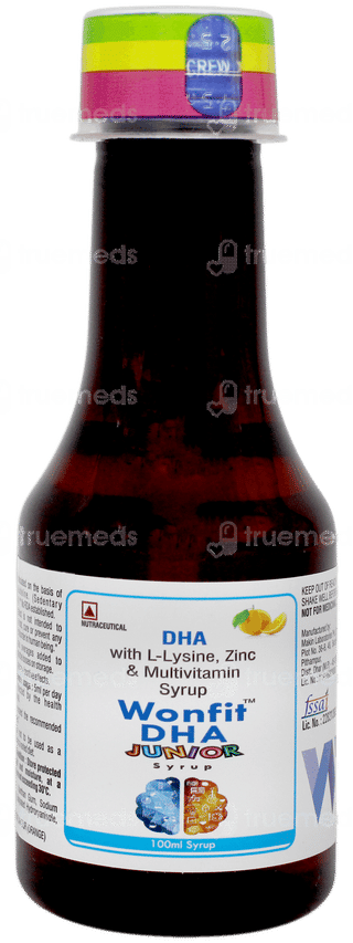 Wonfit Dha Junior Syrup 100ml