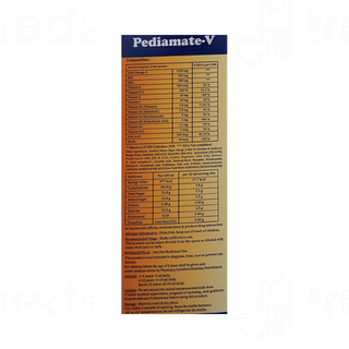 Pediamate V Syrup 200Ml