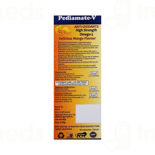 Pediamate V Syrup 200Ml