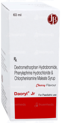 Daoryl Jr Cherry Flavour Syrup 60ml
