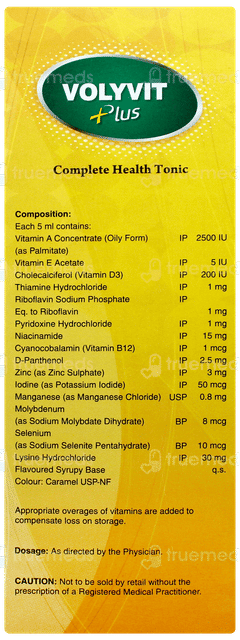 Volyvit Plus Syrup 200ml