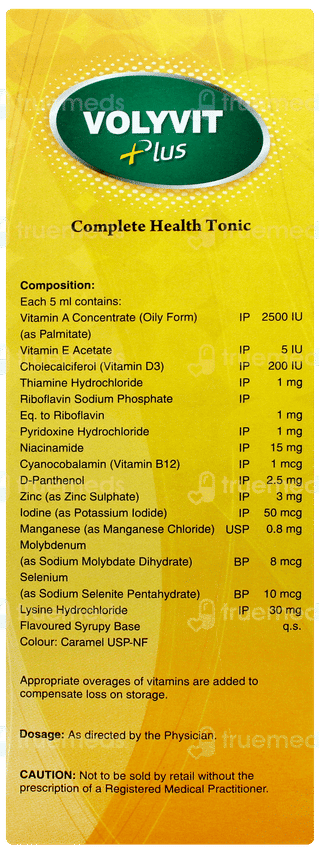 Volyvit Plus Syrup 200ml