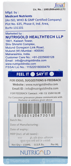 L Carno Shine 400 Syrup 150ml