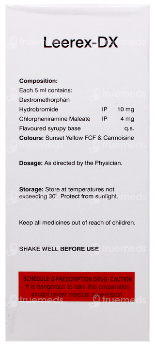 Leerex Dx Syrup 100Ml