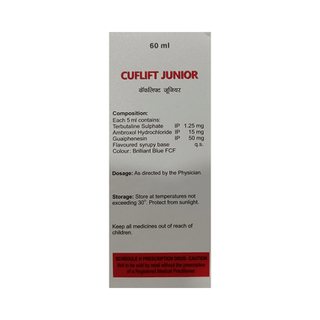 Cuflift Junior Syrup 60 ML