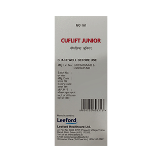 Cuflift Junior Syrup 60 ML