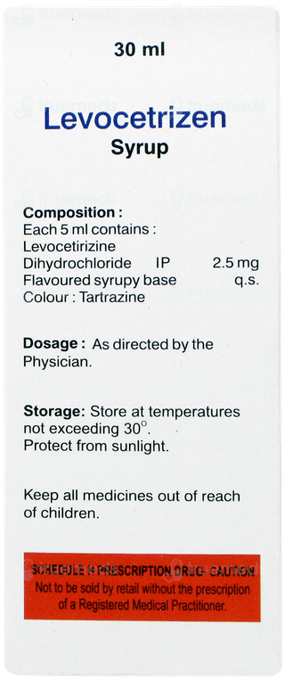 Levocetrizen Syrup 30ml