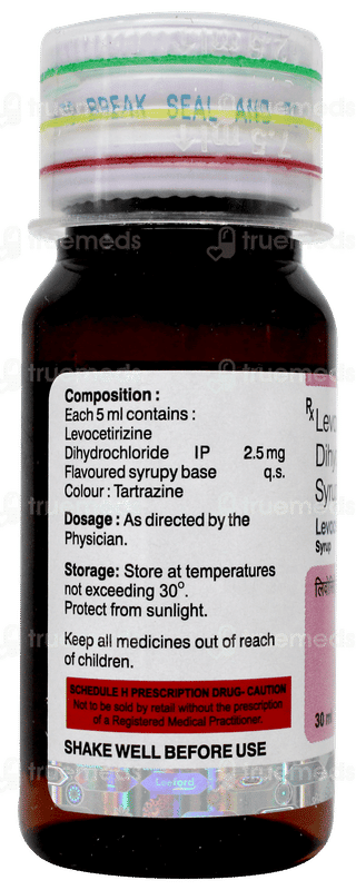 Levocetrizen Syrup 30ml