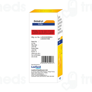 Delodryl Syrup 60 ML