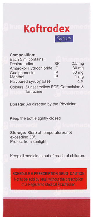 Koftrodex Syrup 100ml
