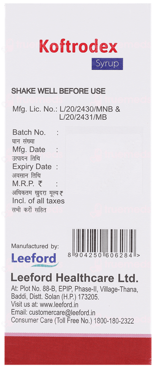 Koftrodex Syrup 100ml