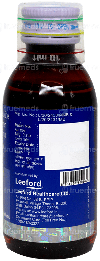 Trilotuss D Syrup 60 Ml