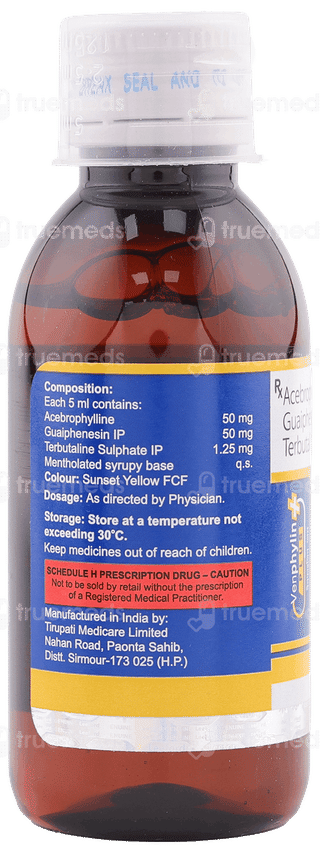 Venphylin Plus Syrup 60ml