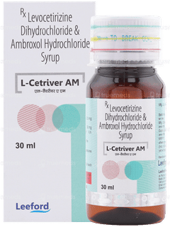 L Cetriver Am Syrup 30ml L Cetriver Am Syrup 30ml