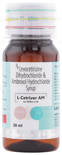 L Cetriver Am Syrup 30ml L Cetriver Am Syrup 30ml