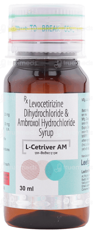 L Cetriver Am Syrup 30ml