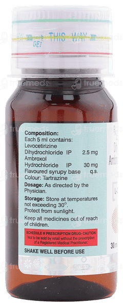 L Cetriver Am Syrup 30ml L Cetriver Am Syrup 30ml