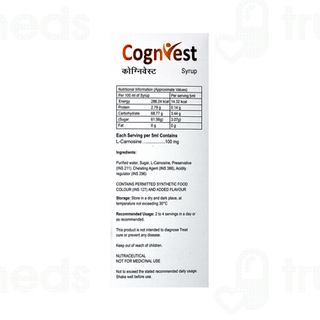 Cognivest Mango Flavour Syrup 200 ML