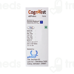 Cognivest Mango Flavour Syrup 200 ML