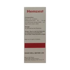 Hemzest Solution 100ml Hemzest Solution 100ml
